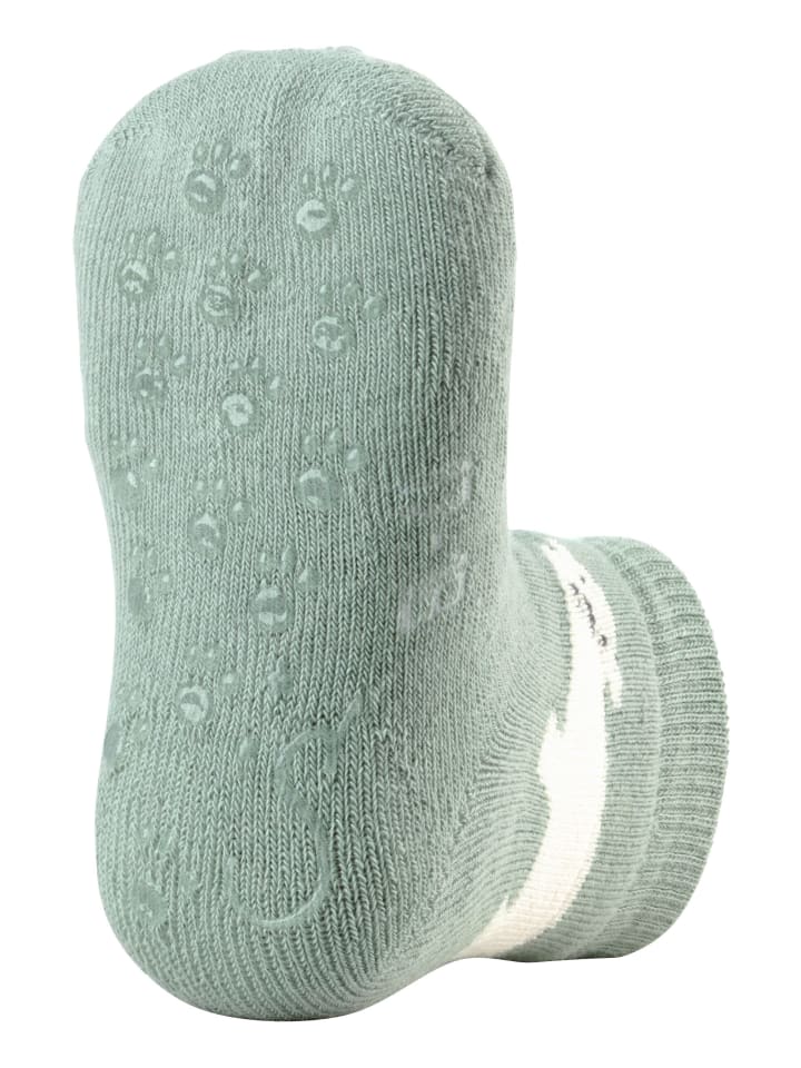 Sterntaler ABS Krabbelsocken 2er-Pack Eisbär in sattes grün günstig kaufen