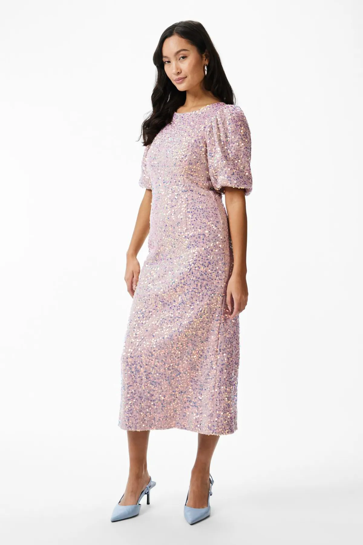 Y.A.S.  YASMAJA 2/4 MIDIKLEID MIT PAILLETTEN – SHOW