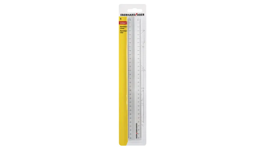 EBERHARD FABER Lineal aus Aluminium 30cm
