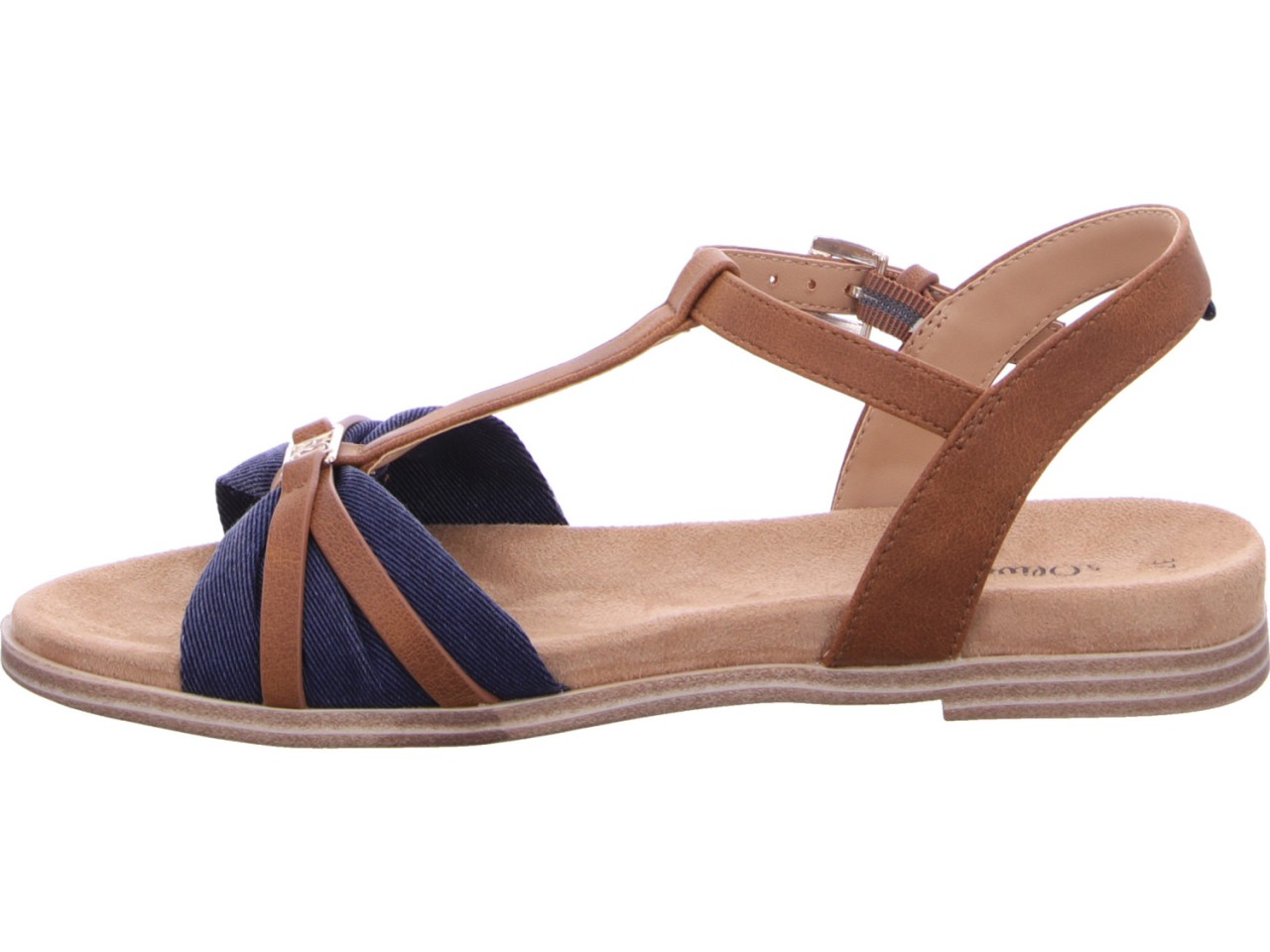 S.OLIVER Klassische Sandalen blau