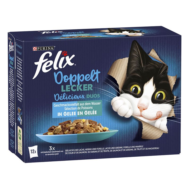 Felix Doppelt lecker - So gut wie es aussieht 12 x 85 g | bitiba