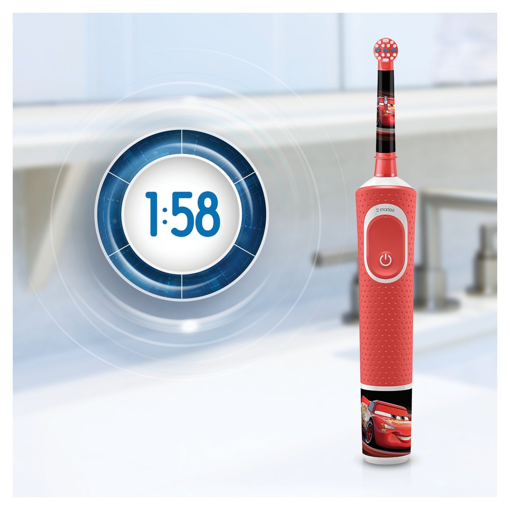 oral-b Oral-B Kids Brosse À Dents Électrique, Cars Brosse À Dents Electrique