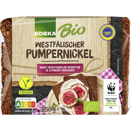 EDEKA Bio Westfälischer Pumpernickel 250G