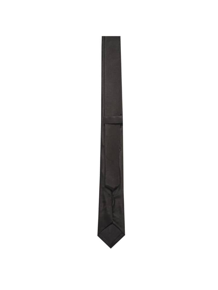 Seidensticker Krawatte Schmal (5cm) in Schwarz günstig kaufen onesize