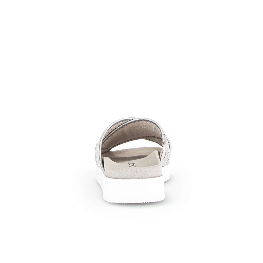 Gabor fashion Pantolette silber
