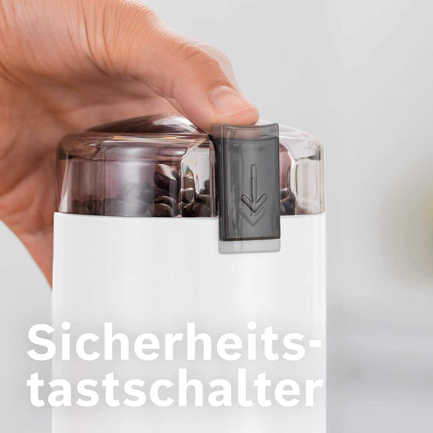 BOSCH Kaffeemühle Hausgeräte TSM6A017C Kaffeemühle, Kunststoff, Creme