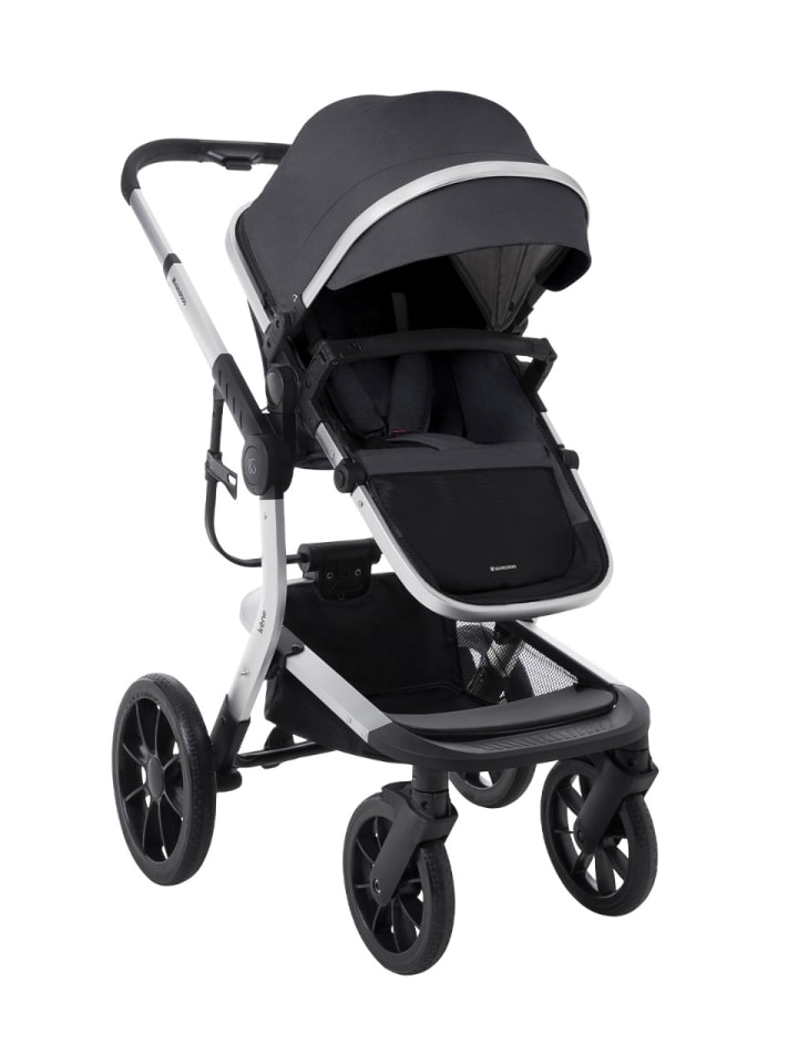Kikkaboo Kombikinderwagen Irene 3 in 1 in grau günstig kaufen onesize