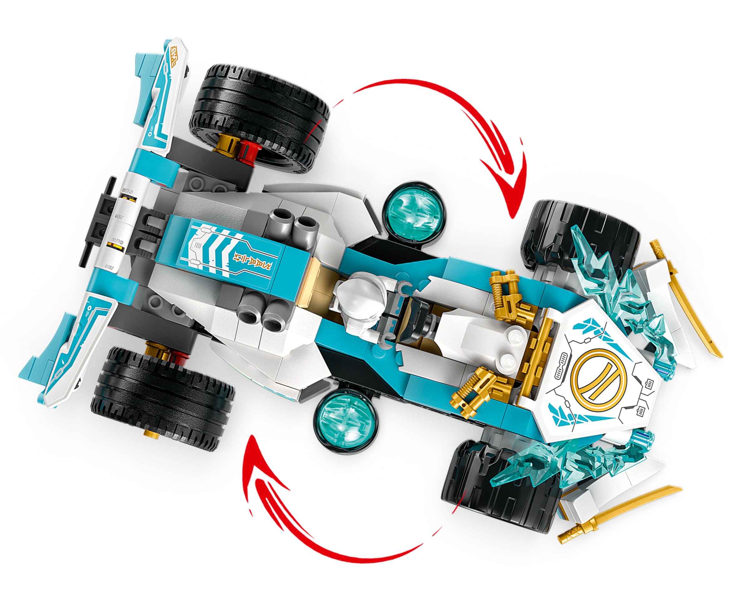 Zanes Drachenpower-Spinjitzu-Rennwagen 71791
