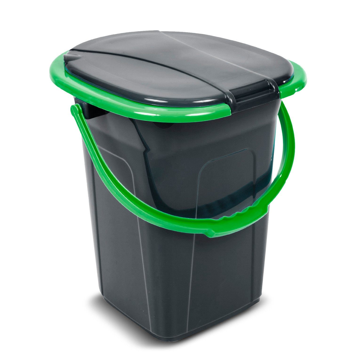 GreenBlue Campingtoilette GB320, mit Tragegriff / Toilettenpapierhalter und Auskipp-Hilfe