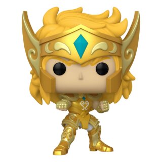 Saint Seiya POP! Animation Figur Gold Aquarius Hyoga 9 cm