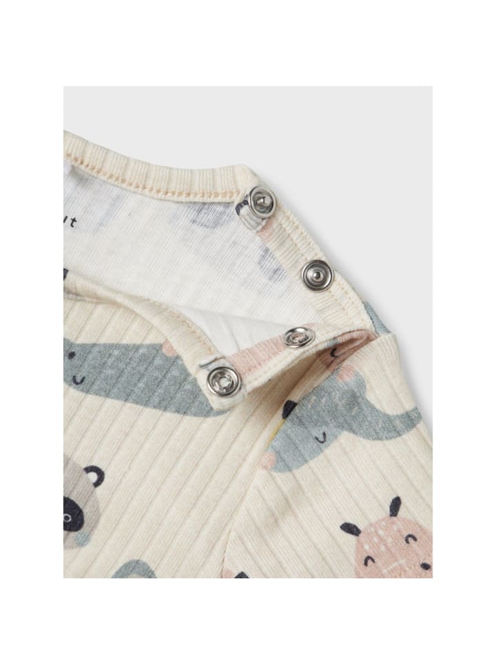 name it Name It Sommer Baby Spieler Peyote Melange Beige 62 günstig kaufen