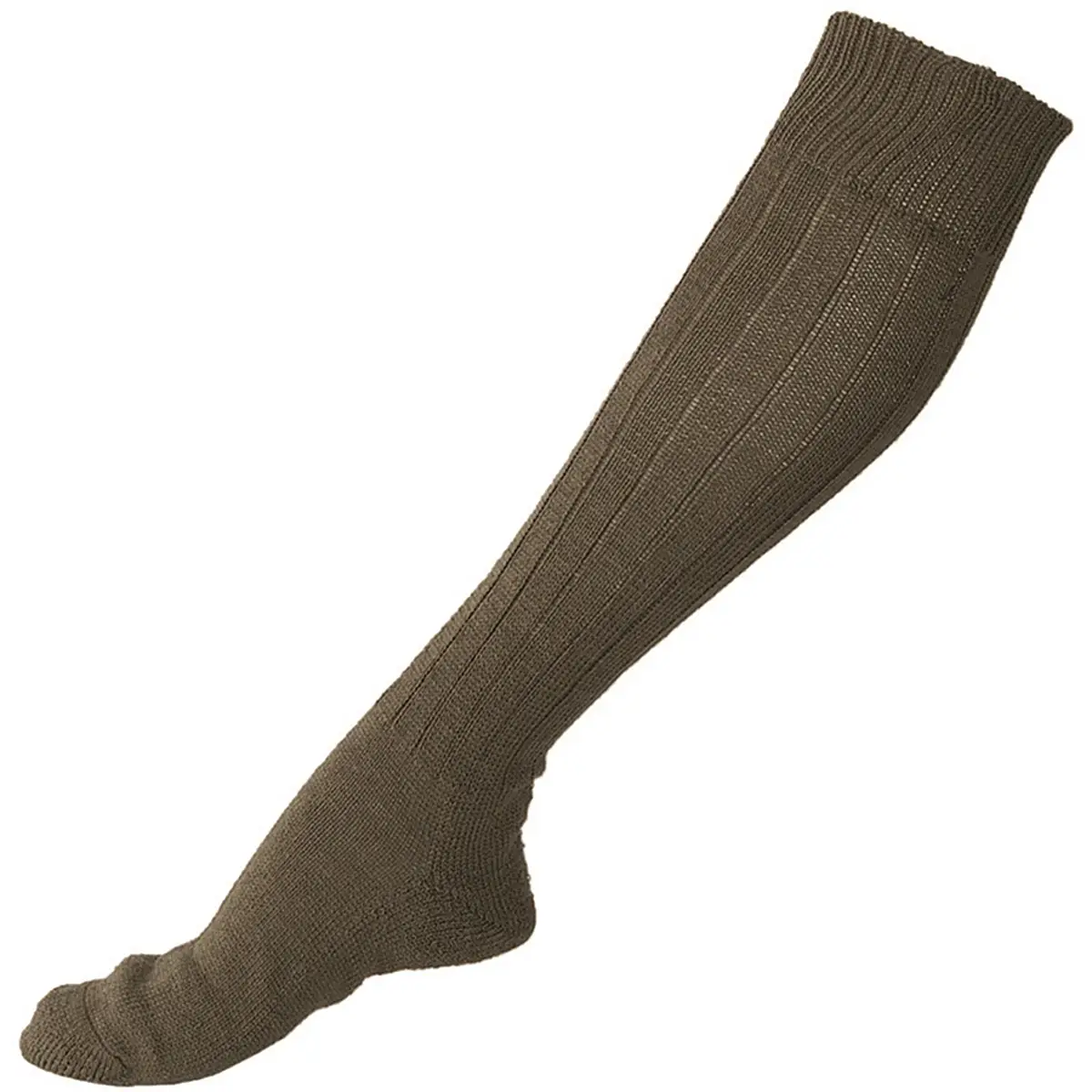 BW Stiefelsocke mit Frotteesohle oliv