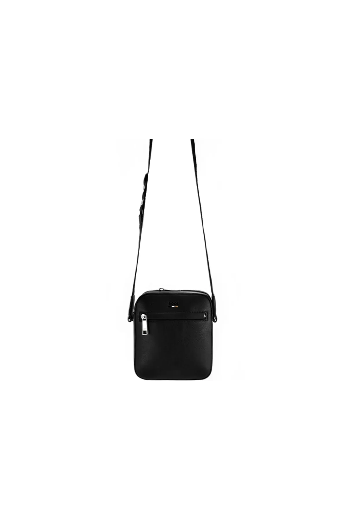 BOSS  Damen-Umhängetasche mit Logo und verstellbarem Riemen, Schwarz, 50490856-001