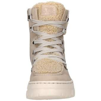 Rieker Schnür Boots in beige