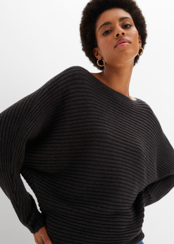Pullover mit Rippstruktur