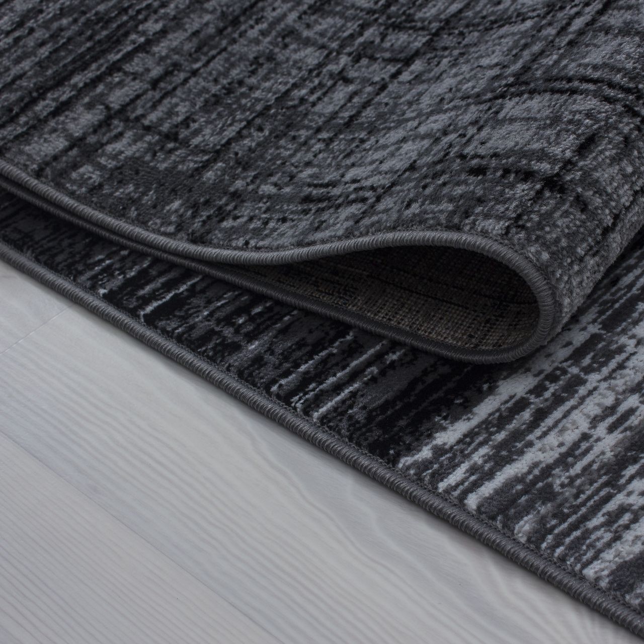 Ayyildiz Teppich, PLUS 8001, BLACK, 80 x 300 cm