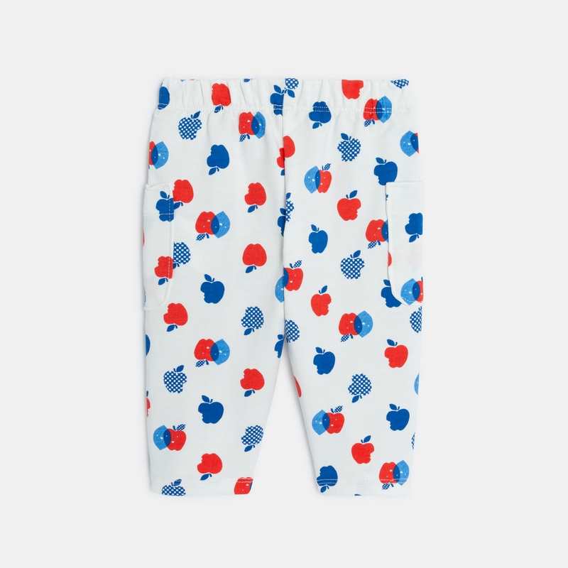 Jogging bébé garçon à motifs fruités beige Catimini