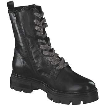 Mjus Beatrix Schnür Boots in schwarz