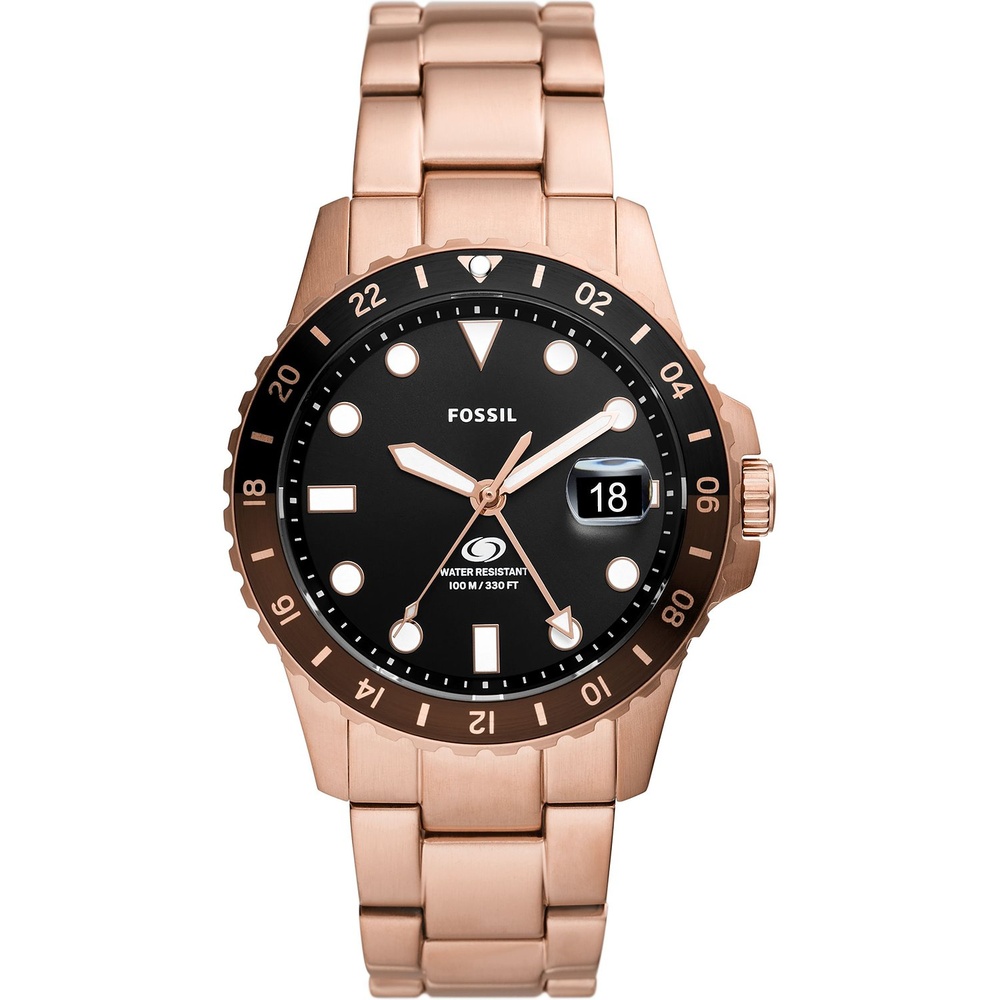 Fossil Montre pour hommes Acier inoxydable Montre