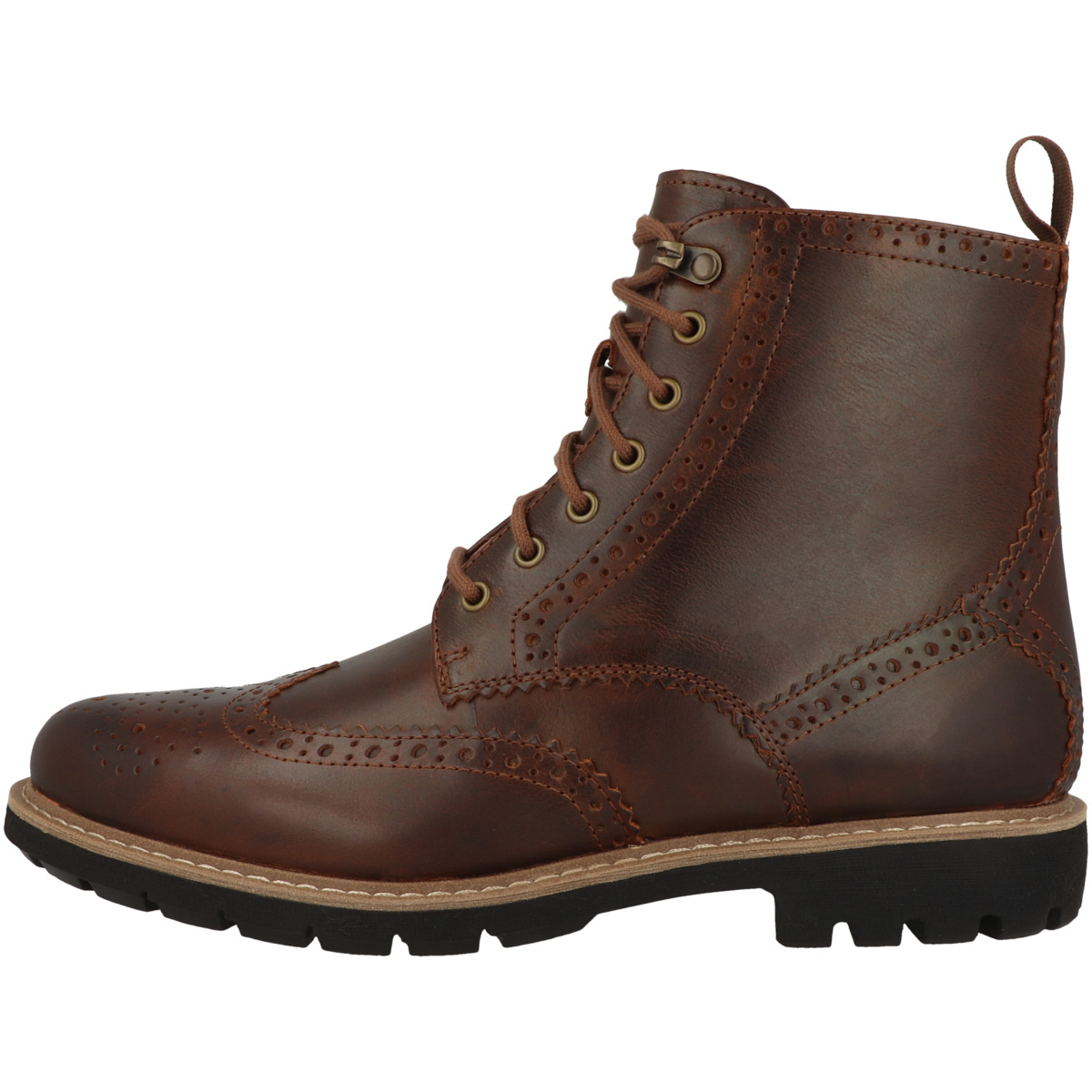 Clarks Batcombe Lord Schnürboots dunkelbraun