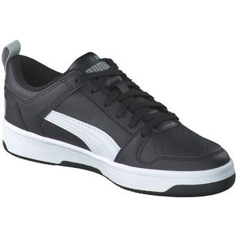 PUMA Rebound Layup Lo Jr Sneaker in schwarz