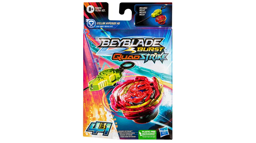 Hasbro - Beyblade Burst QuadStrike Starter Pack, 1 Stück, sortiert