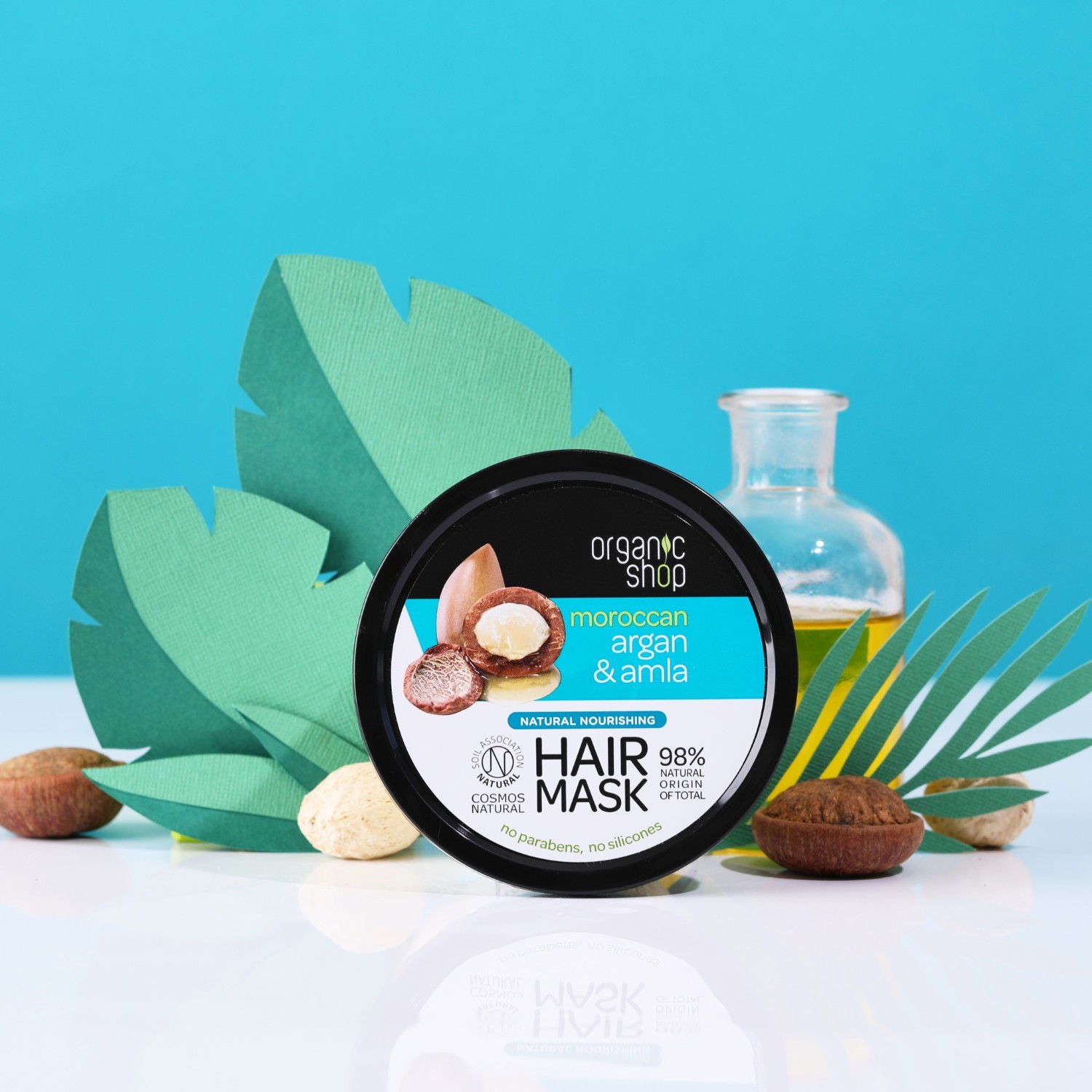 Organic Shop Tápláló argán és amla hajpakolás