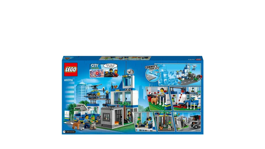 LEGO City 60316 Polizeistation