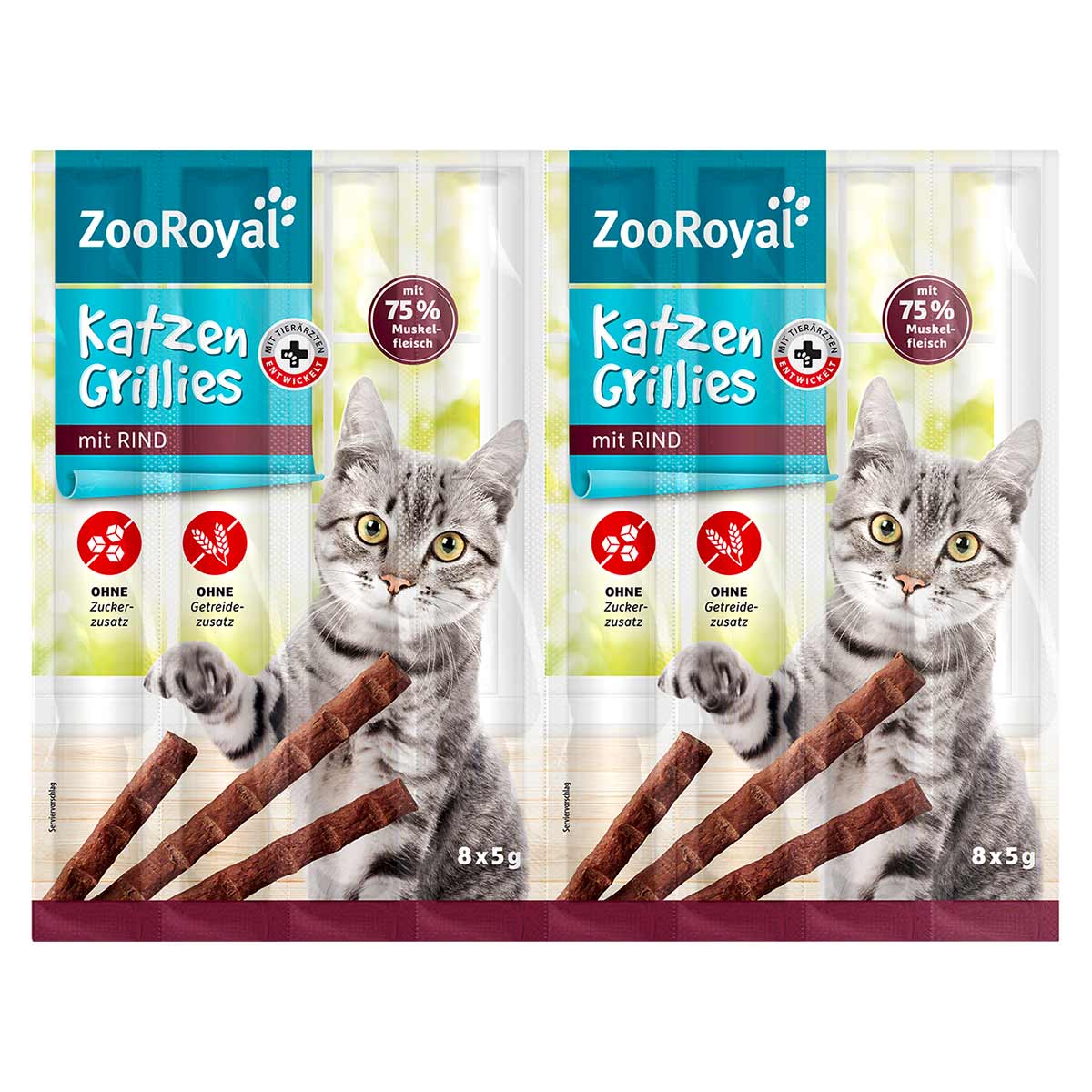 ZooRoyal Katzen-Grillies mit Rind günstig kaufen