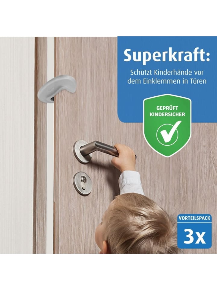 Reer [3 Stück] Türstopper in Transparent ab 0 Monate günstig kaufen onesize