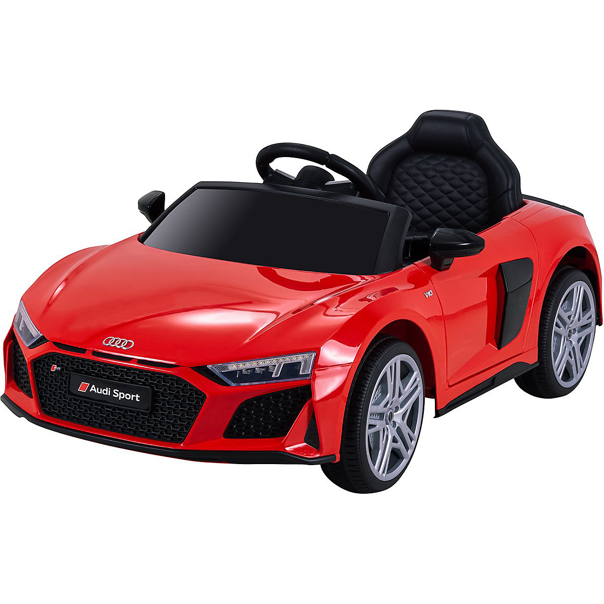 Kinder Elektroauto Kinder Elektroauto Audi R8 4S Spyder Lizenziert - 2x30 Watt - Kinderauto mit Fernbedienung - Soundmodul