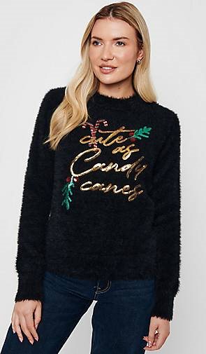 Threadbare Weihnachtspullover