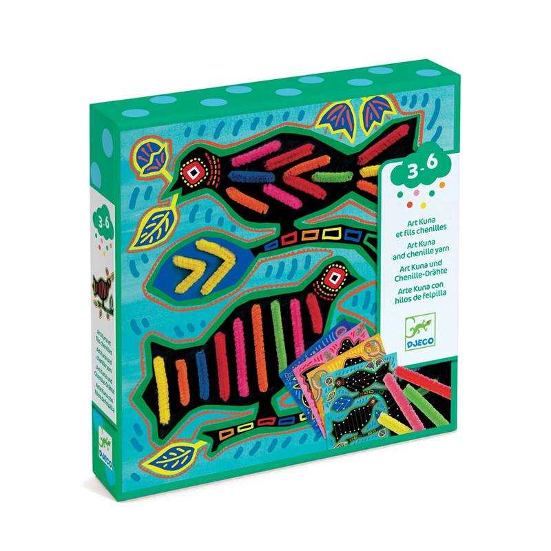 Coffret fils chenilles Tout doux Djeco