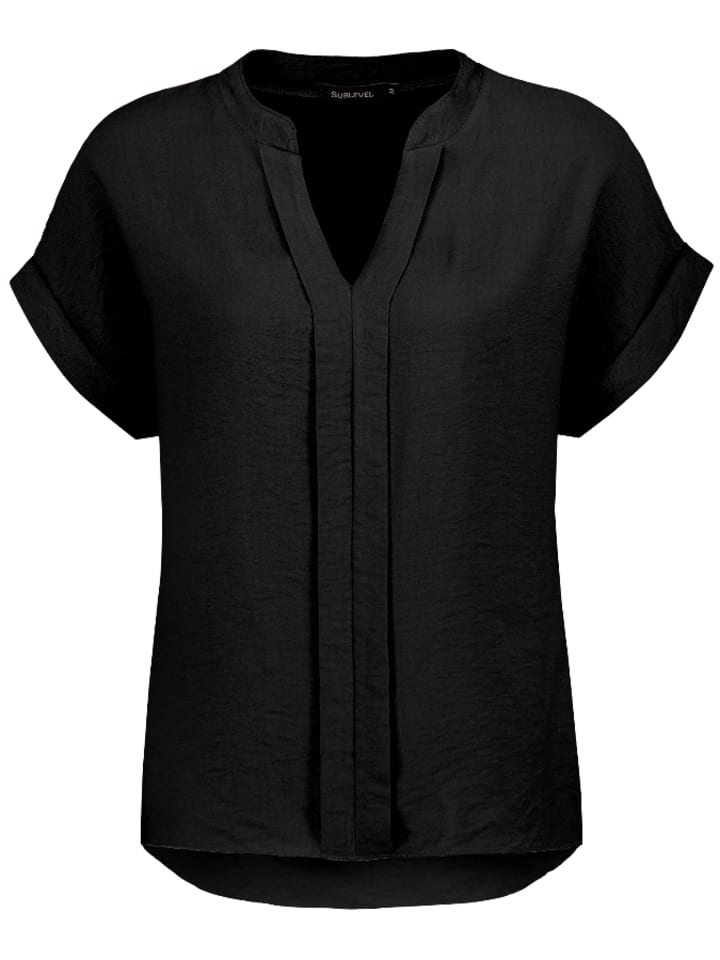 Sublevel Bluse in Schwarz günstig kaufen