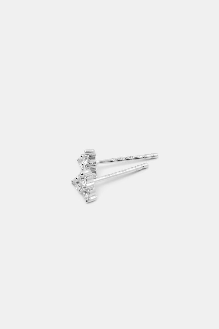 Ohrstecker aus Sterlingsilber mit Zirkonia