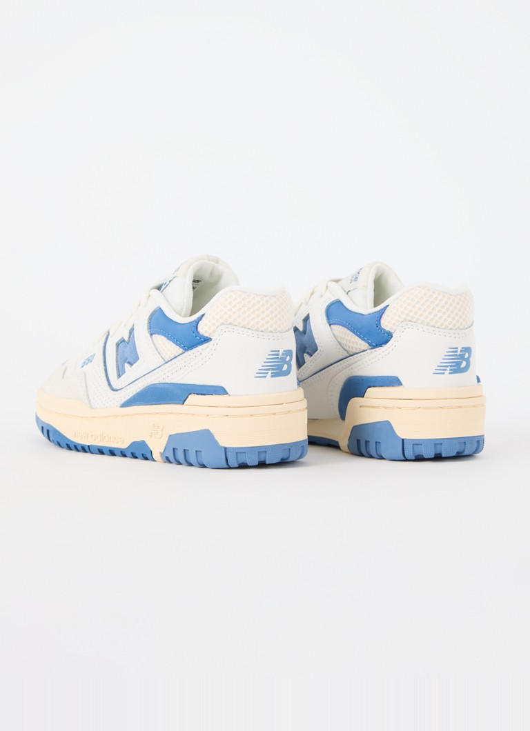 New Balance 550 -nahkakengät mokkanahkaisilla yksityiskohdilla