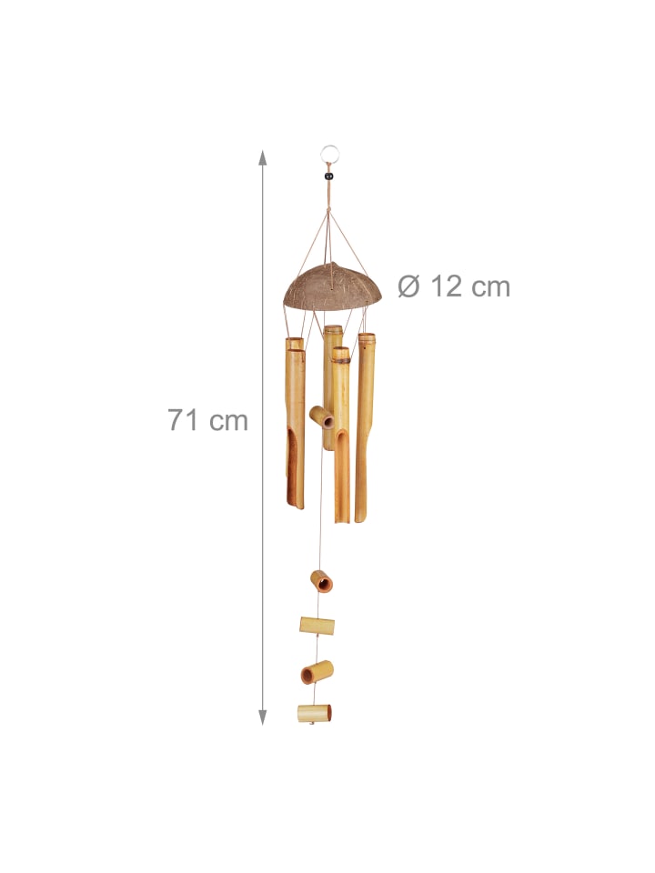 relaxdays Windspiel in Natur günstig kaufen onesize