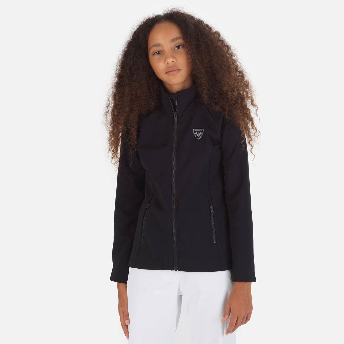 Clip Midlayer mit durchgehendem Reißverschluss für Mädchen