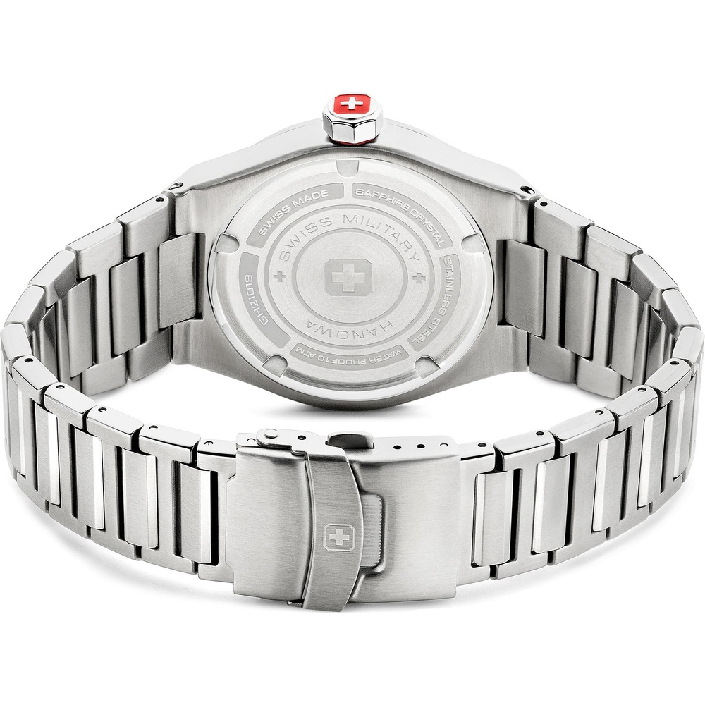 SWISS MILITARY HANOWA Montre pour hommes Acier inoxydable Montre