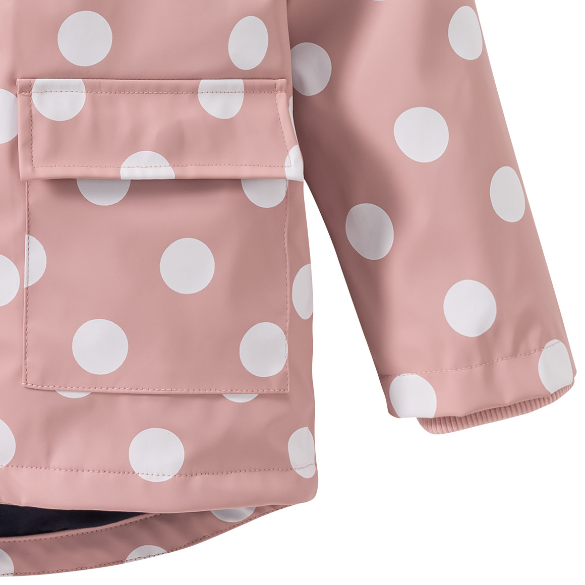 Mädchen Regenjacke mit Beschichtung