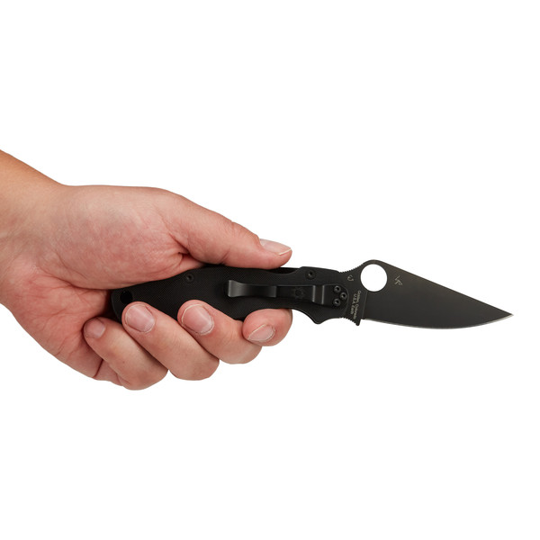 PARA-MILITARY 2 BLACK G10 PLAIN - Klappmesser