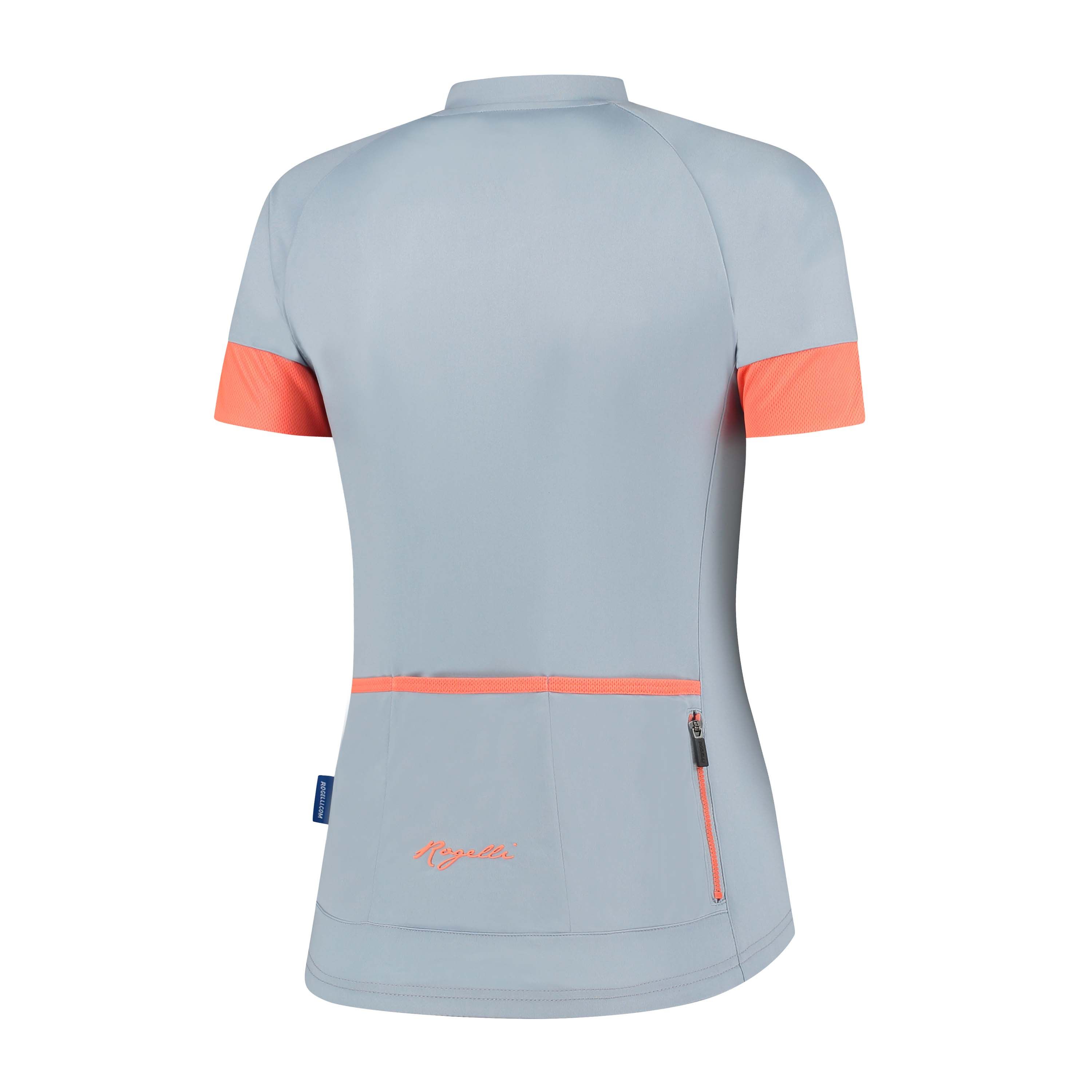 Rogelli Modesta Grey Orange Damen Radtrikot