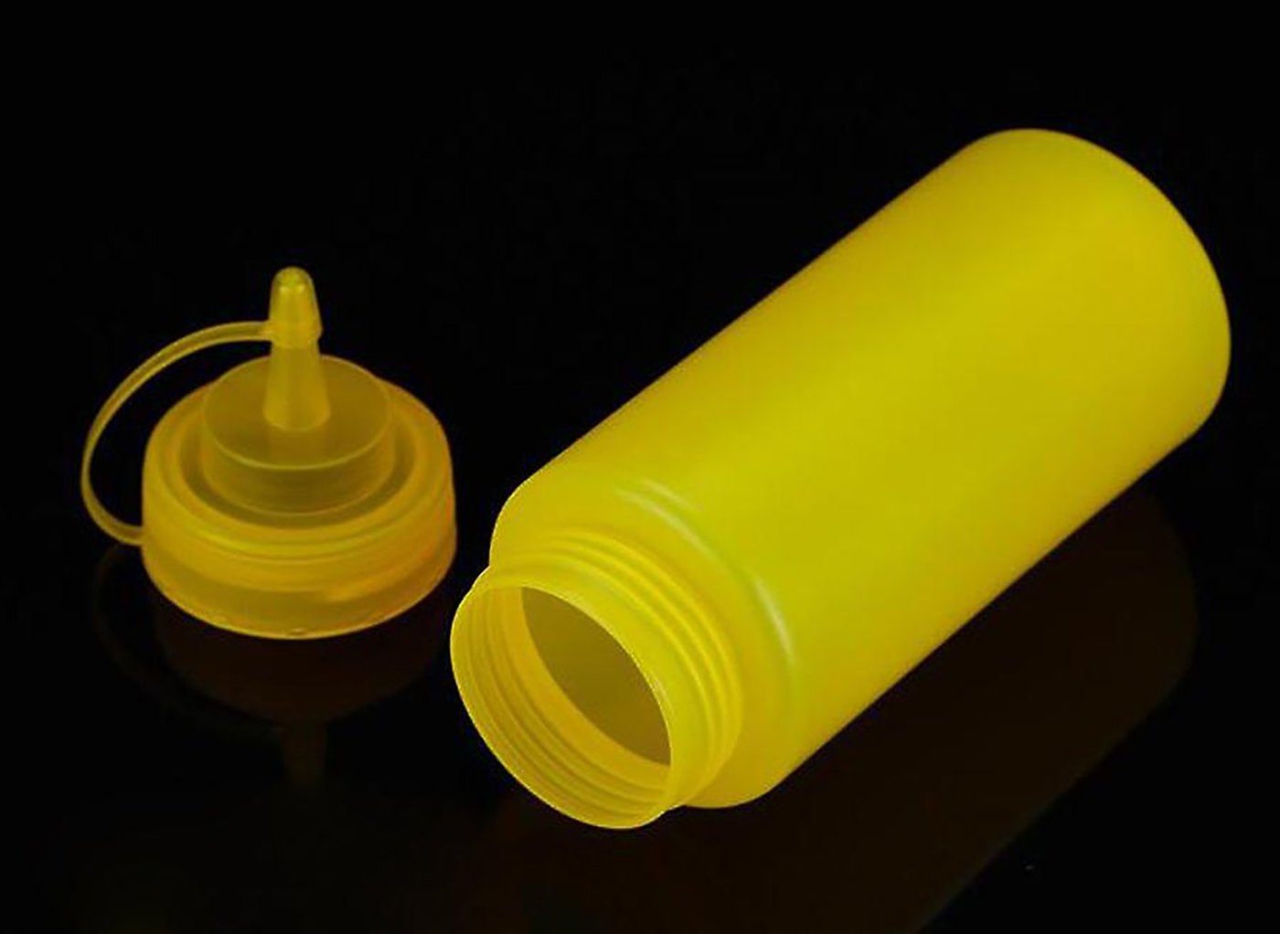 EBUY Gewürzbehälter 3er-Pack nachfüllbare Squeeze-Sauce-Shaker-Behälter aus Kunststoff, PE, (3-tlg)