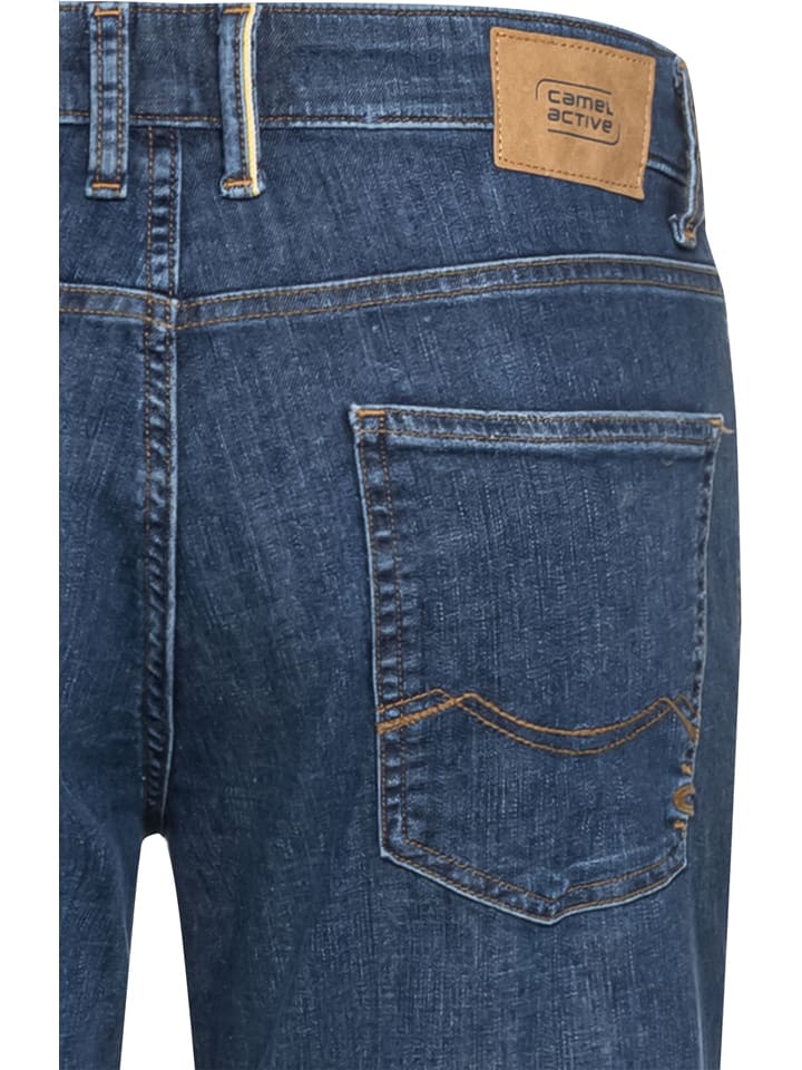 Camel Active Jeans - Regular Fit -  in Blau günstig kaufen