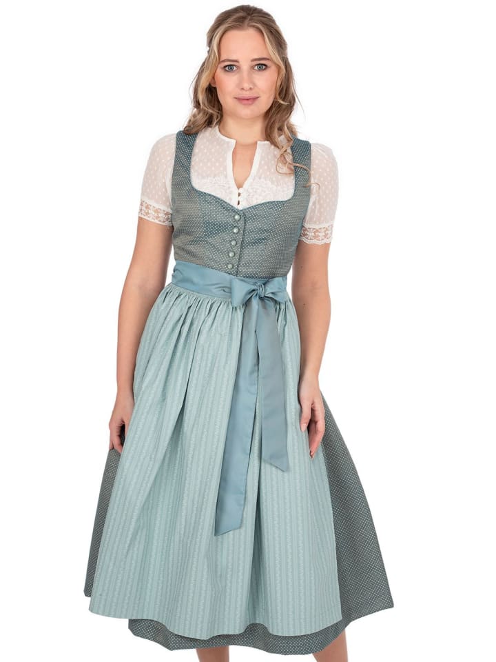 Hammerschmid Dirndl 241-2063 in türkis günstig kaufen