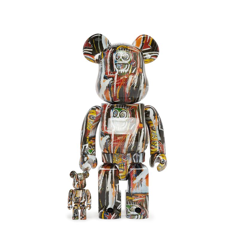 Medicom Bearbrick Jean Michel Basquiat #11 100% & 400% multicolor