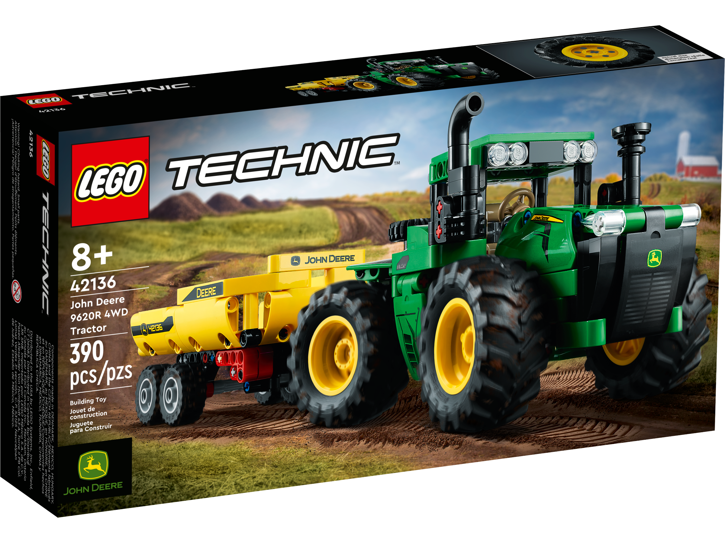 John Deere 9620R 4WD Tractor 42136