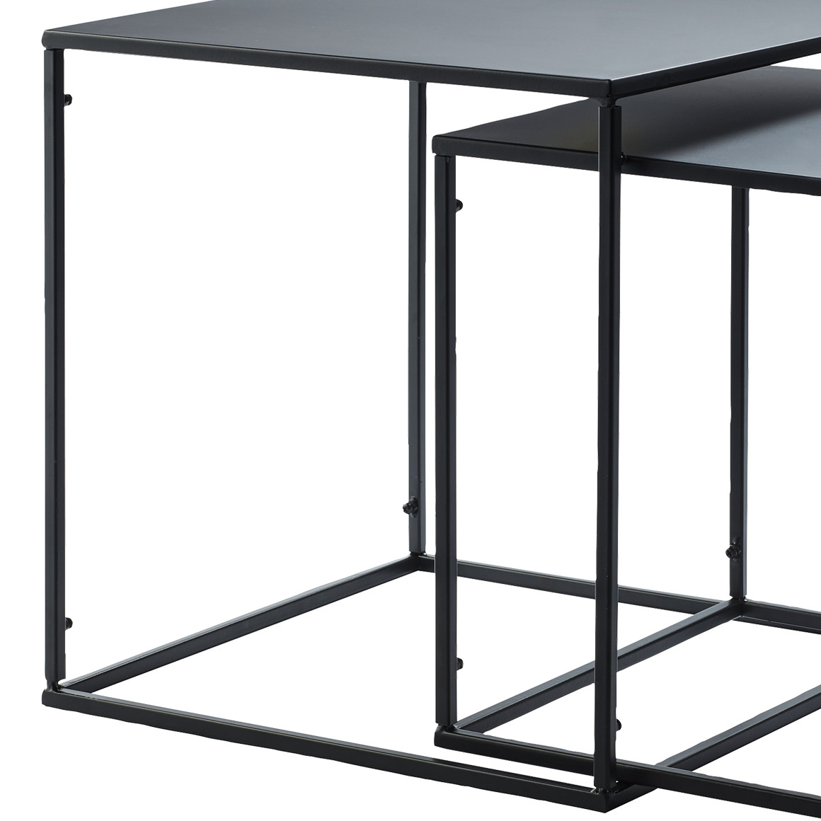 Beistelltisch-Set aus Metall
