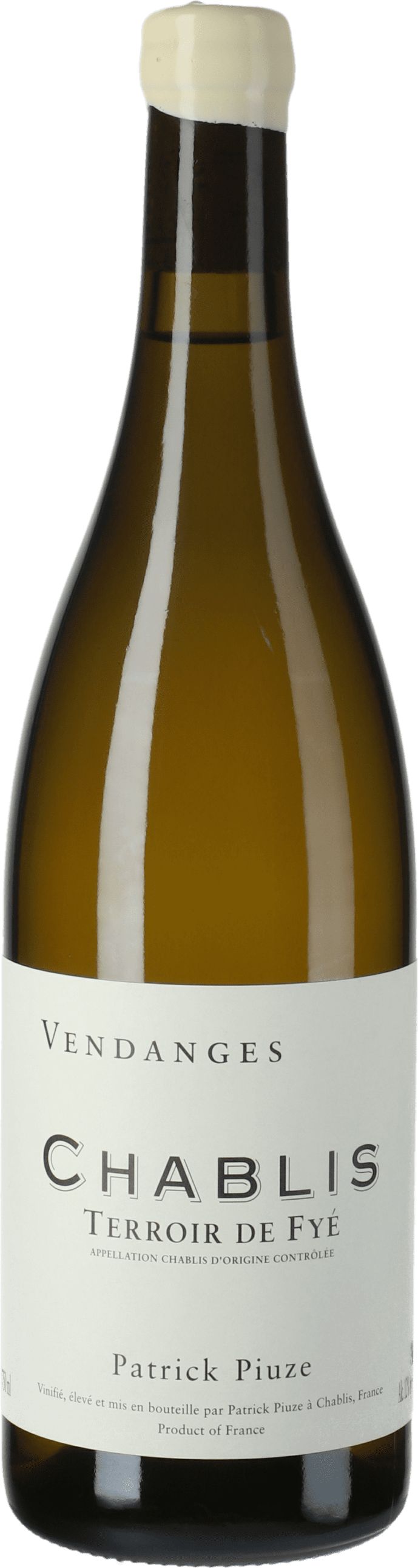 Patrick Piuze: Chablis Terroir de Fye 2022