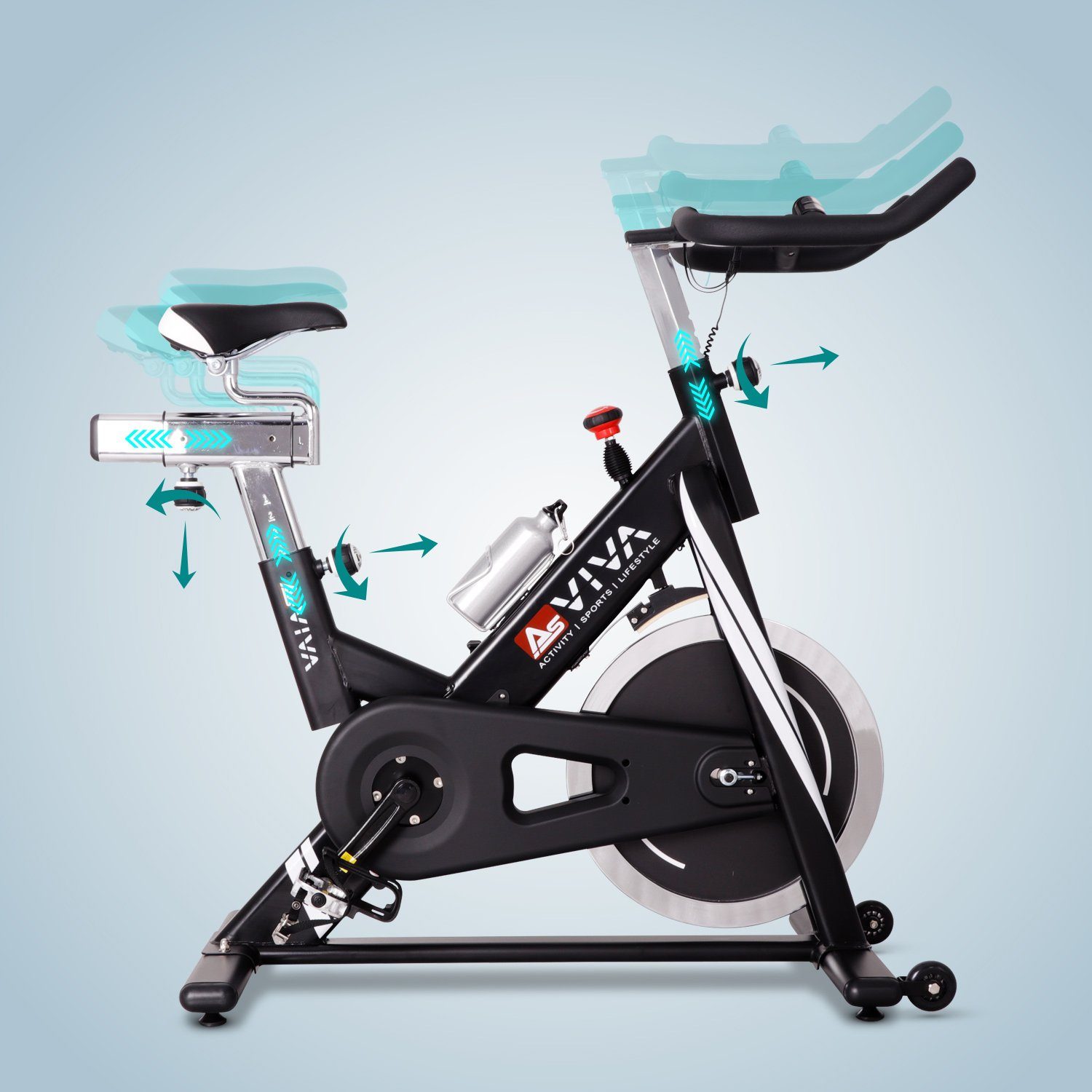 AsVIVA Speedbike Indoor Cycle & Speedbike AsVIVA S14 Bluetooth